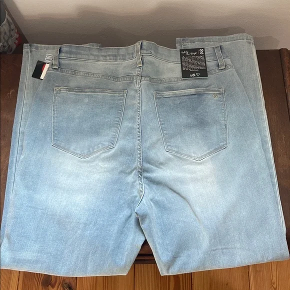 NWT LuLaRoe jeans, high rise slim straight size 32 - Picture 6 of 6